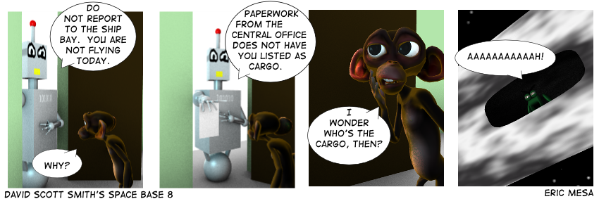 A Guest Strip By Eric Mesa of I’m Not Mad! Who’s The Cargo